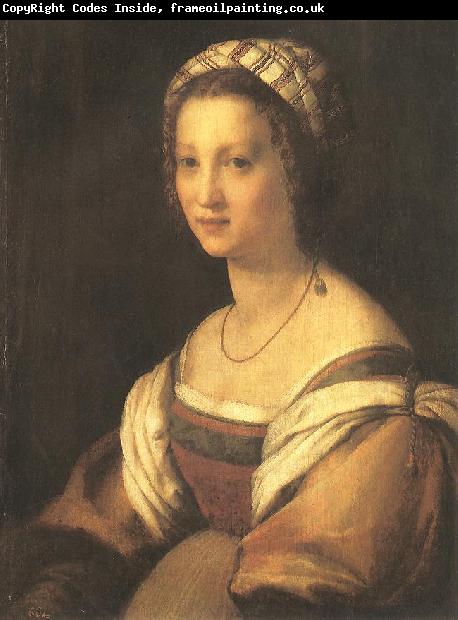 Andrea del Sarto Portrait of the Artist's Wife